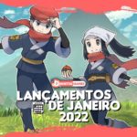 Lançamentos de Janeiro 2022