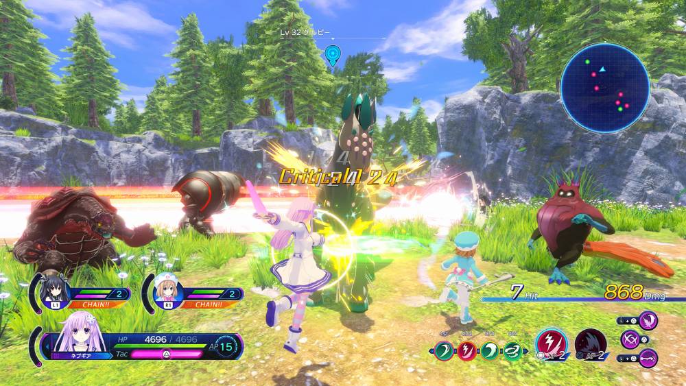 Screenshot de Hyperdimension Neptunia: Sisters vs. Sisters