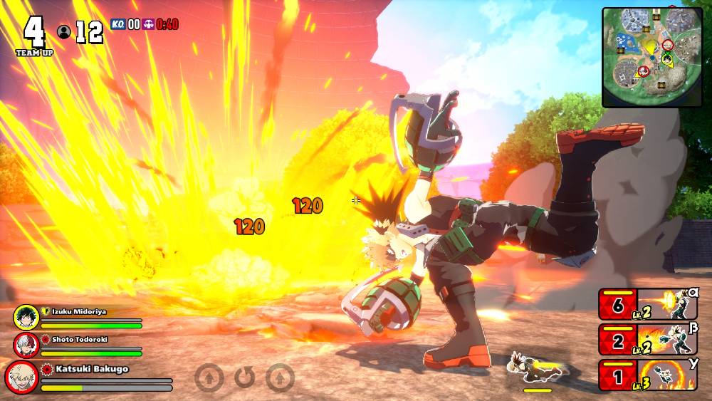 Screenshot de My Hero Academia: Ultra Rumble