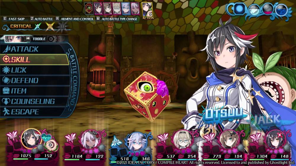 Screenshot de Mary Skelter 2