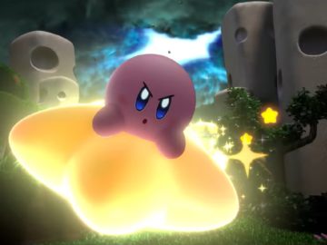 Kirby voando