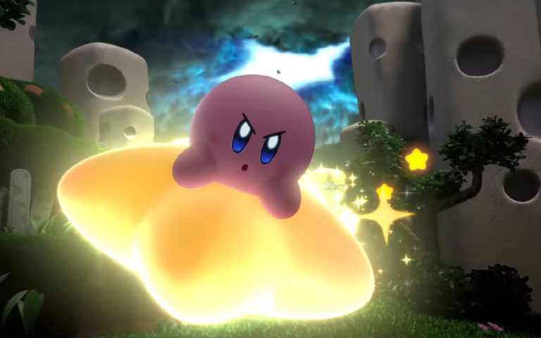 Kirby voando