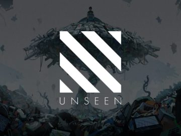 Arte de logo do estúdio Unseen