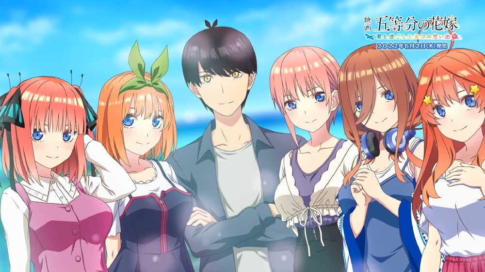 The Quintessential Quintuplets vai ter novo jogo com 15 finais