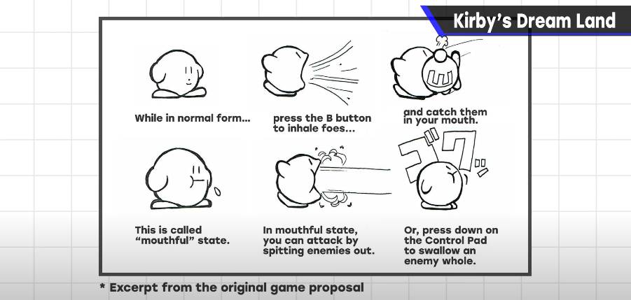 Captura de tela do Masahiro Sakurai on Creating Games