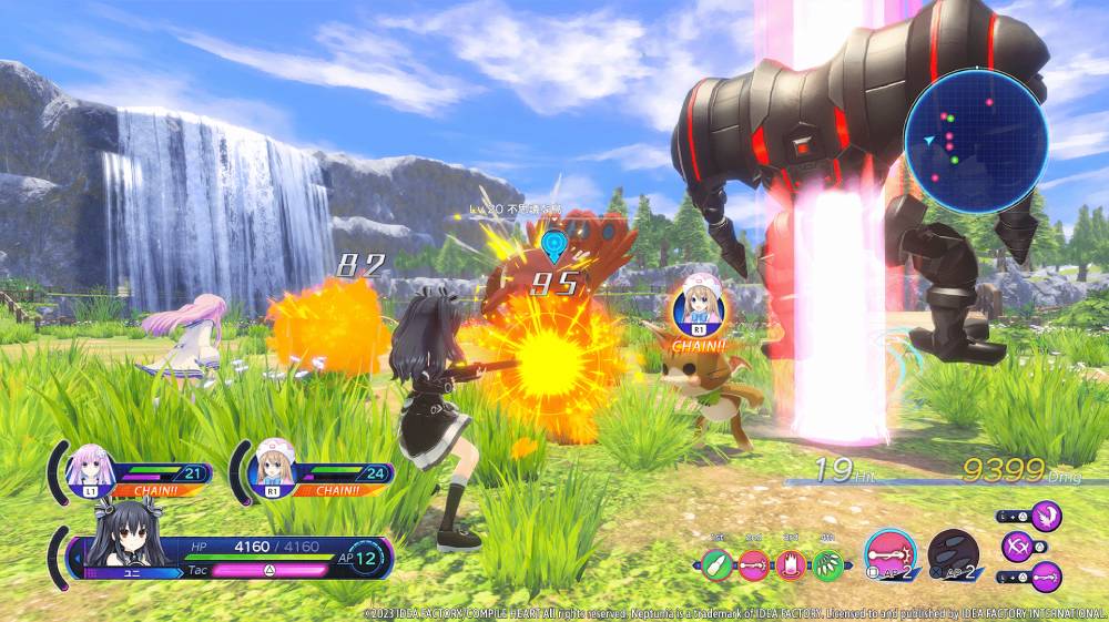 Screenshot de Neptunia: Sisters VS Sisters