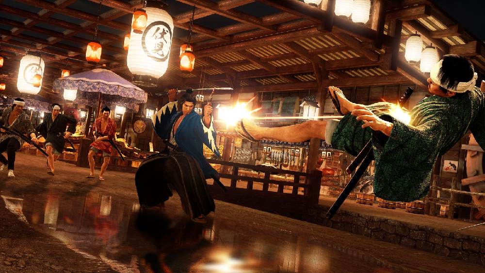 Screenshot de Like a Dragon: Ishin!