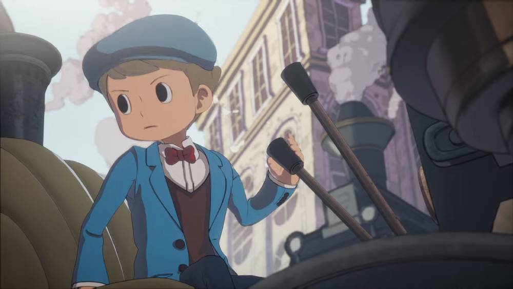 Screenshot de Professor Layton and the New World of Steam