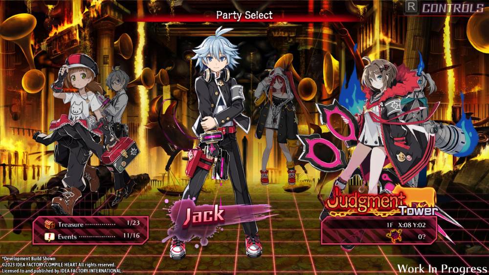 Screenshot de Mary Skelter Finale