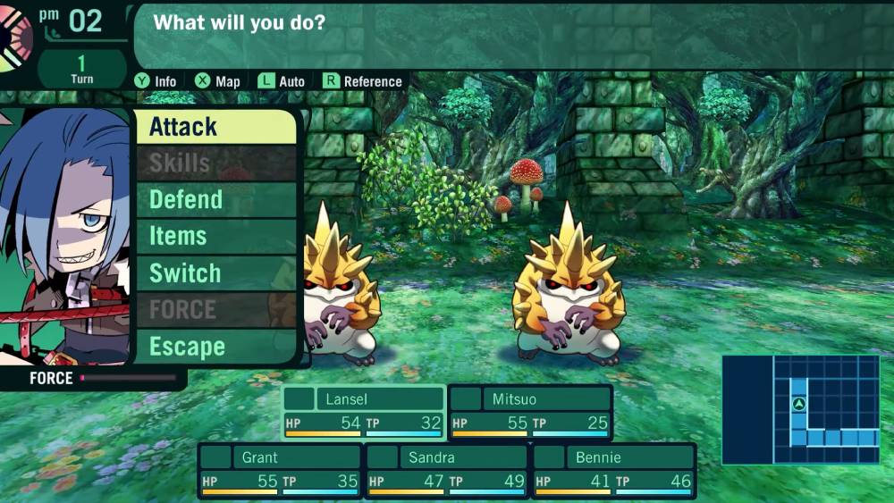 Screenshot de Etrian Odyssey Origins Collection